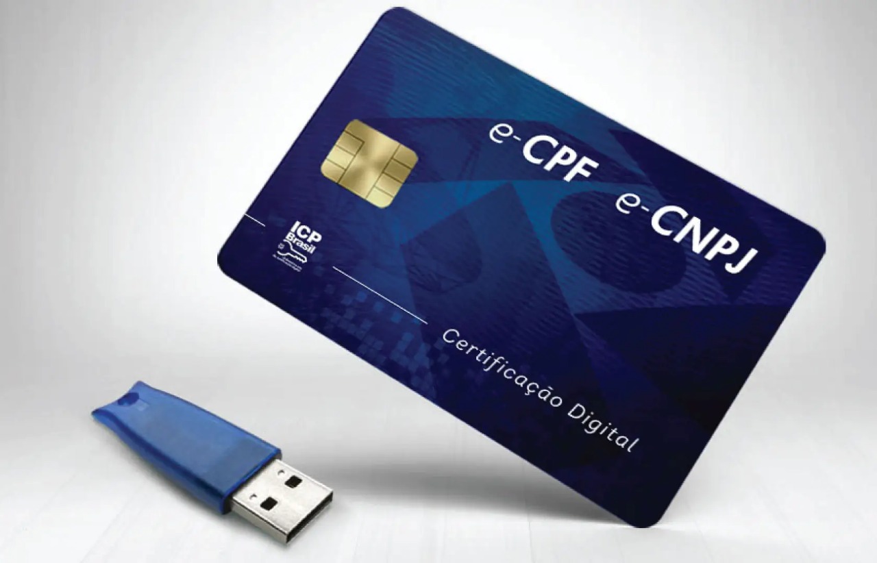 Certificado digital físico — token e cartão e-CPF / e-CNPJ